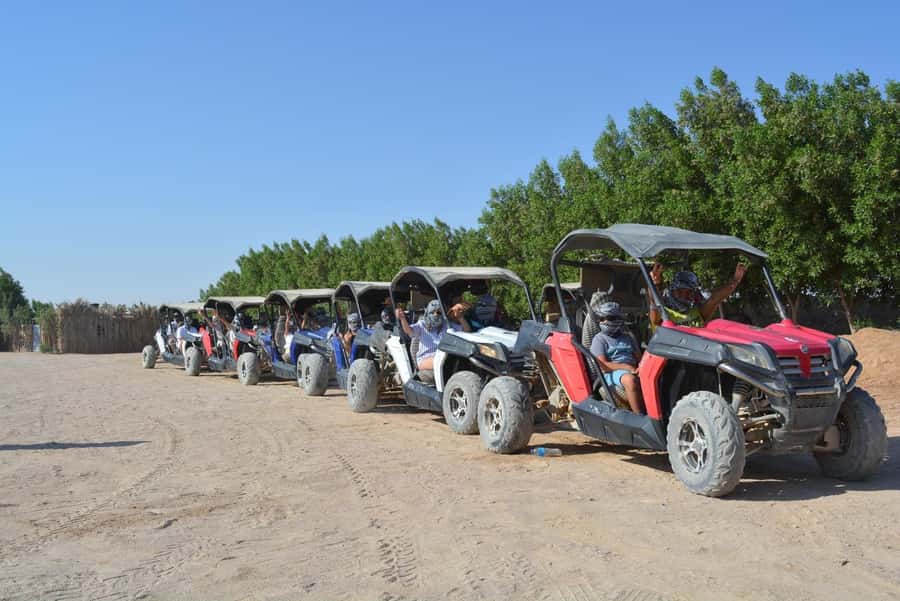 Hurghada: Quad Bike, Buggy, Jeep Safari, Camel Ride & Dinner - Tea, bread, and practical village traditions