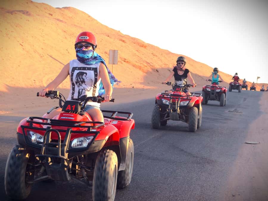 Hurghada: Quad Bike, Sea, Camel, Safari, Stargazing & Dinner - Stargazing with the moon, Jupiter, or Saturn