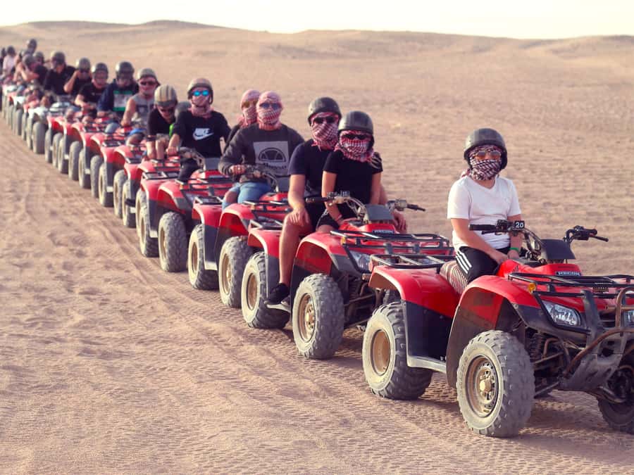 Hurghada: Quad Bike Tour of the Desert and Red Sea - The transfer from Hurghada and nearby resorts
