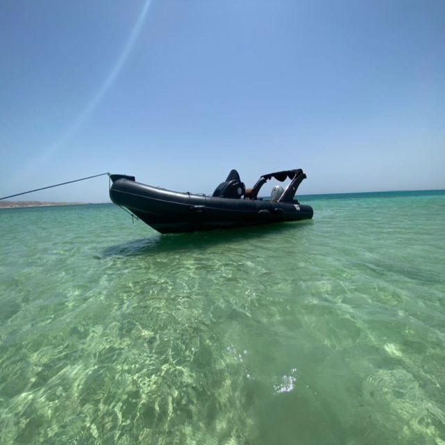 Hurghada: Safari ATV Quad & Speedboat to Orange bay island - Snorkeling at Giftun Island National Park
