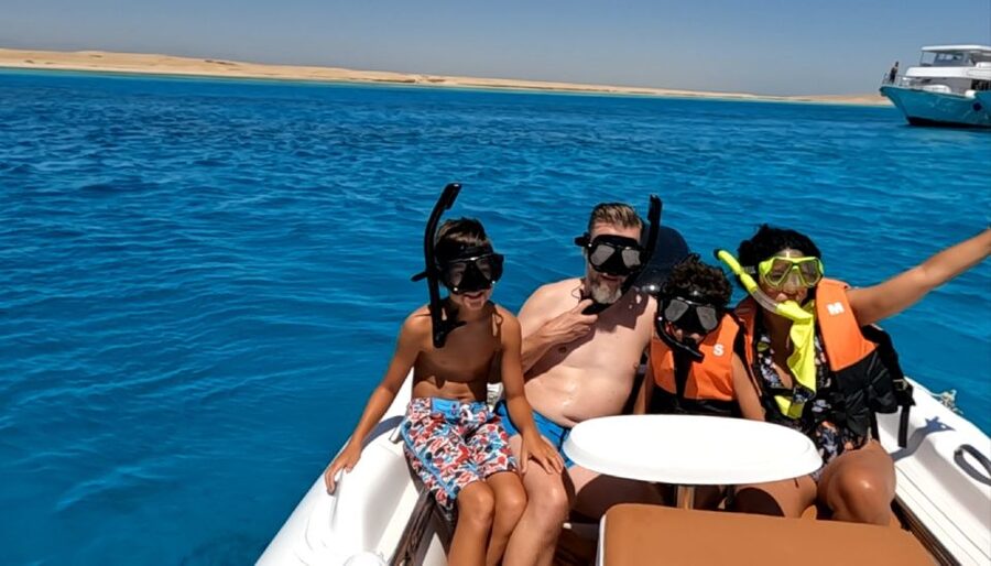 Hurghada: Safari ATV Quad & Speedboat to Orange bay island - Orange Bay gives you time to slow down