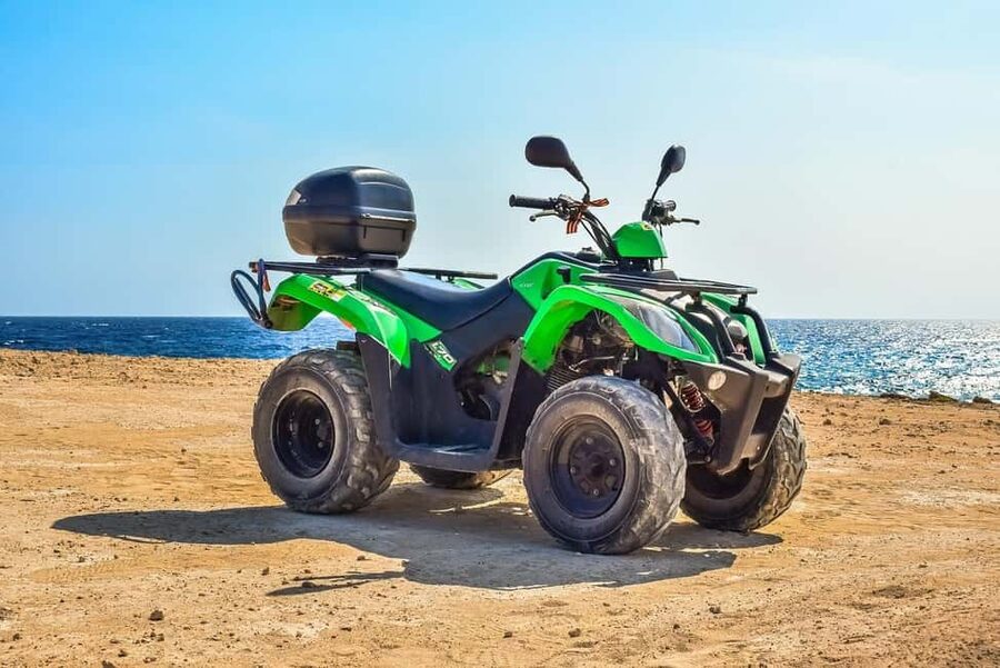 Hurghada: Sea and Mountains Quad or Buggy Family Tour - Camel riding after the engines stop