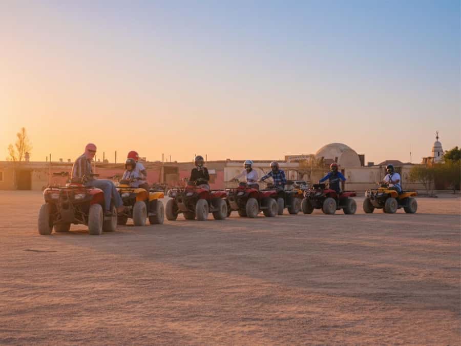Hurghada: Sunrise Quad Bike, Camel and Oriental Breakfast - Two hours on a quad, with the Red Sea ahead