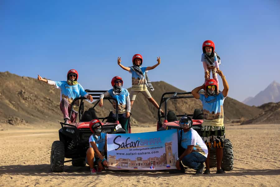 Hurghada: Sunset Desert Safari by Dune Buggy - The optional barbecue, show, and stargazing