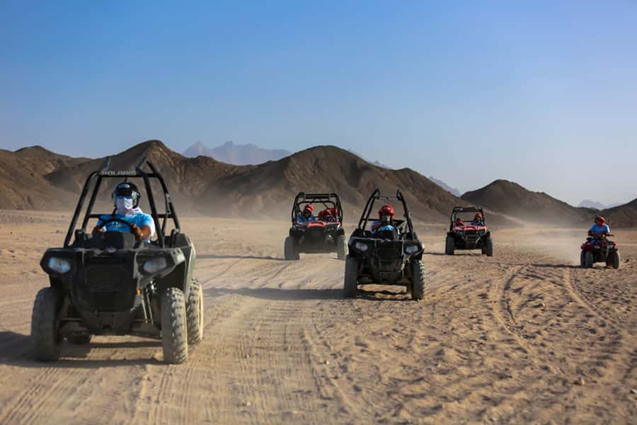Hurghada: Sunset Desert Safari by Dune Buggy - Two hours of sand, hills, and dust