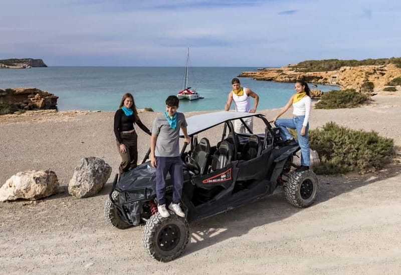 Ibiza: Guided Buggy Tour with Beach Stops - Starting in Sant Antoni with a safety briefing