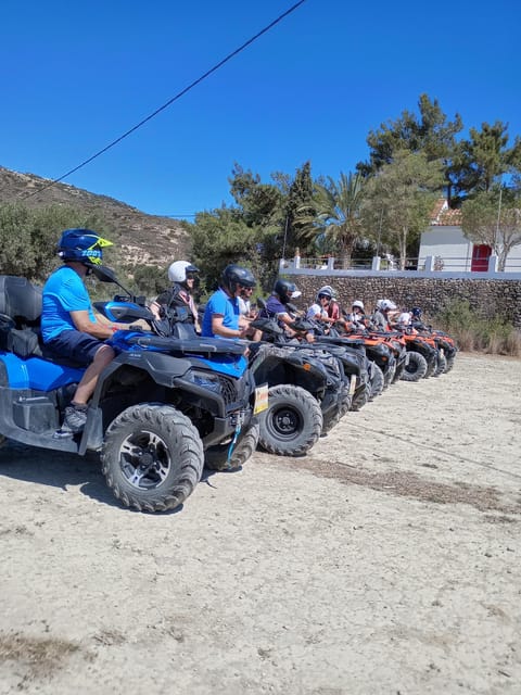 Ierapetra: Quad ATV 4x4 Exceptional Day in South Crete 2025 - A long village lunch with Cretan tapas