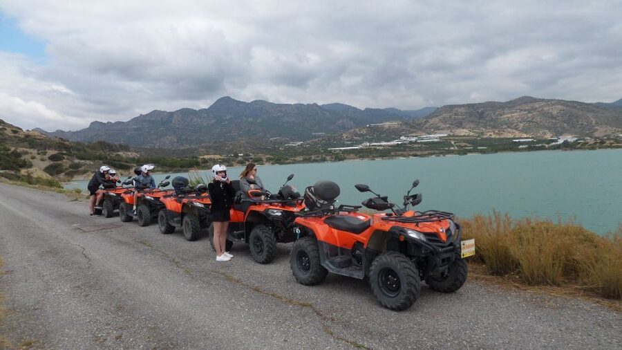 Ierapetra: Quad ATV 4x4 Exceptional Day in South Crete 2025 - Starting with a safety briefing and test drive