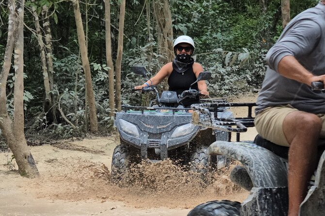 Jade Caverns and Mayan Village Cozumel ATV TOUR - Jade Cenote is the tour’s big reward