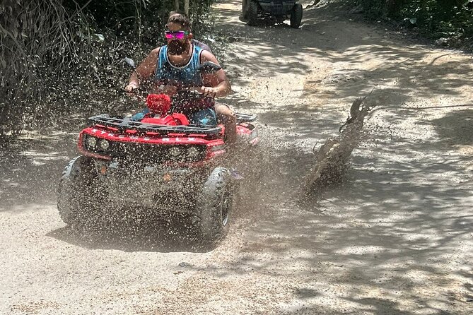 Jade Caverns and Mayan Village Cozumel ATV TOUR - Rough trails give the tour its character