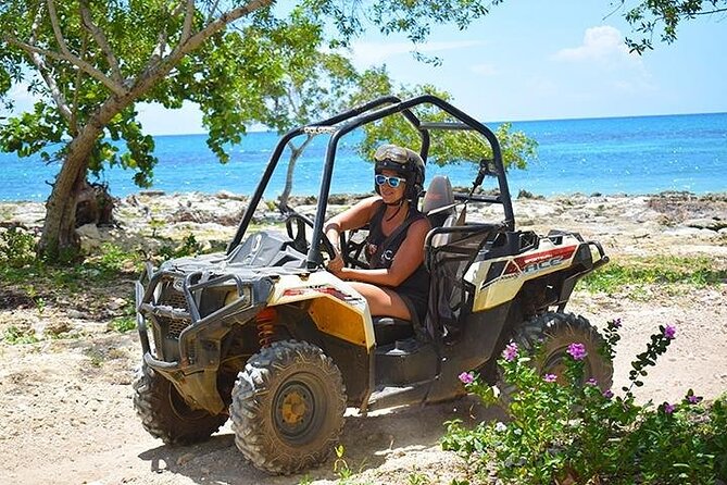 Jamwest ATV Off-Road Adventure & Zipline Combo in Negril - Changing from four wheels to the zipline