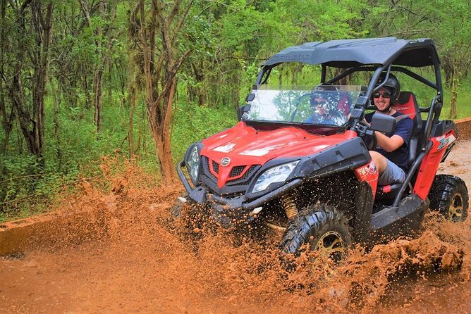 Jamwest ATV Off-Road Adventure & Zipline Combo in Negril - Getting comfortable on the automatic ATVs