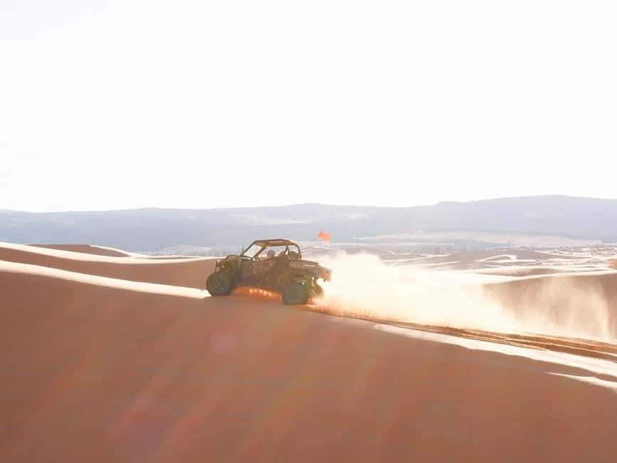 Kanab: Coral Pink Sand Dunes Sunset UTV, S’mores and Stars - Sunset from a 360-degree viewpoint