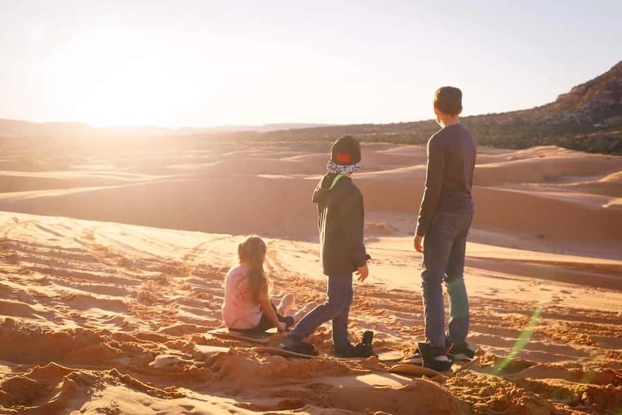 Kanab: Coral Pink Sand Dunes UTV, Slot Canyon & Sand Surfing - Walking into Bigfoot’s Hideout slot canyon