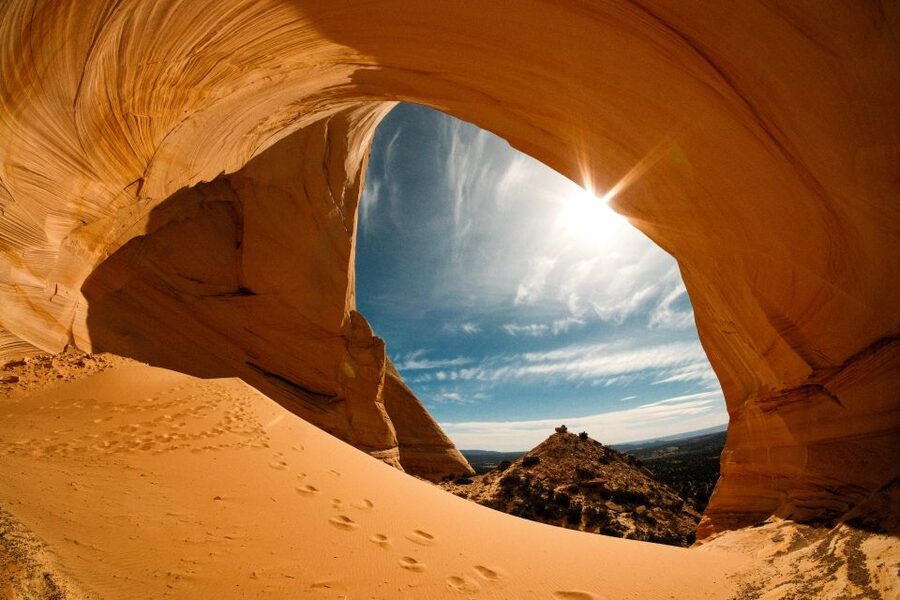 Kanab: Peek-A-Boo and Great Chamber UTV Guided Tour - The first 30 minutes: trading pavement for sand