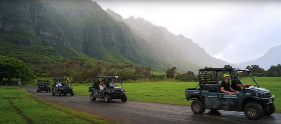 Kaneohe: Kualoa Ranch Guided UTV Tour - Riding into Kaʻaʻawa Valley
