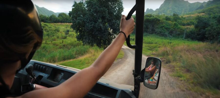 Kaneohe: Kualoa Ranch Guided UTV Tour - Scenic stops with a price in time