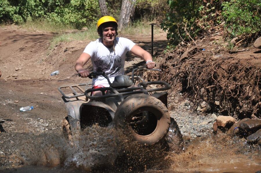 Kemer: Forest, Mud, and Streams Quad Safari Tour with Pickup - Getting from your hotel to the forest tracks