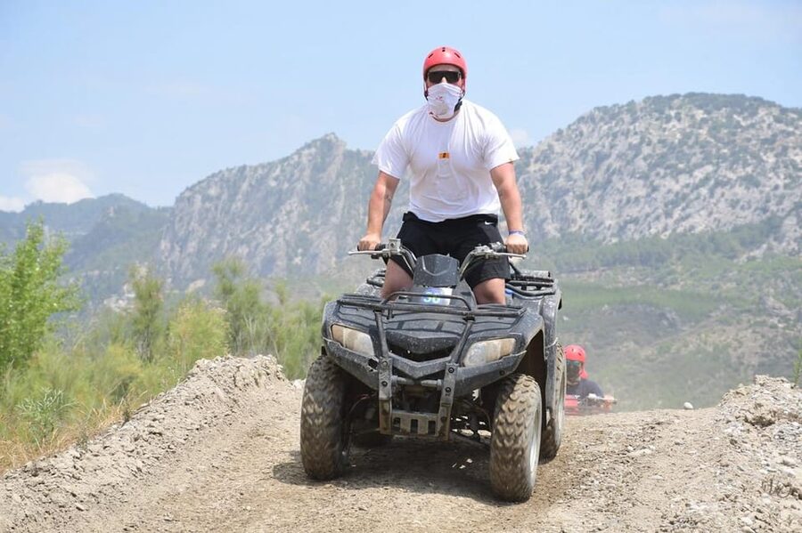 Kemer: Quad Safari Experience - What the quad bikes and controls are like