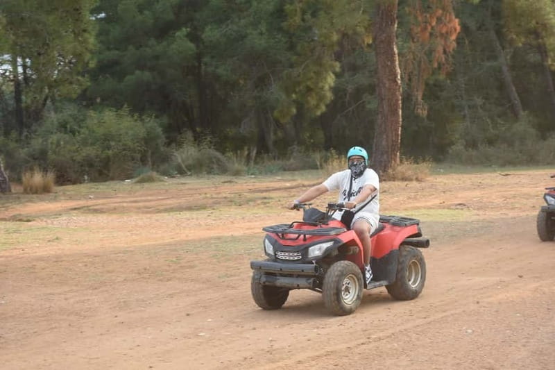 Kemer Quad Safari: Thrilling Off-Road Adventure - Forest tracks, streams, and loose stone
