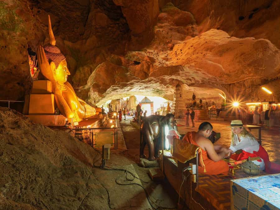 KhaoLak:ATV, ZipLine, & Rafting Adventure Monkey Cave Temple - Lunch beside the river gives the schedule a needed break