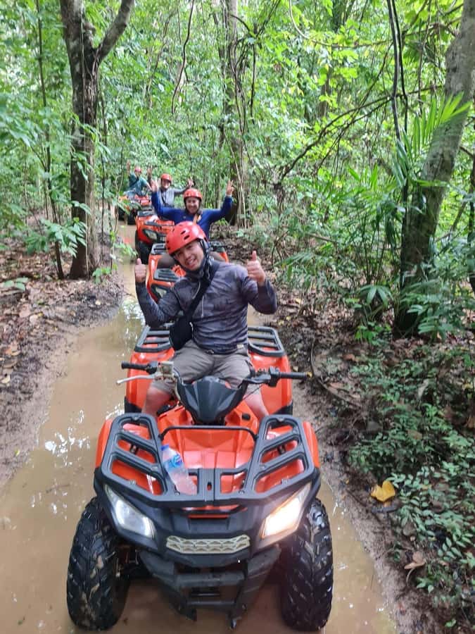 KhaoSok: Green Trails ATV Safari in Khao Sok - Pickup from Khao Sok and timing choices