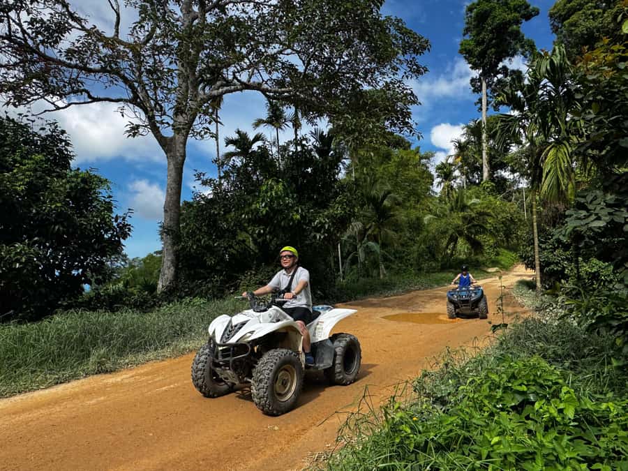 Ko Samui: X Quad Beginner Waterfall ATV Tour (1 Driver) - Reaching the secret waterfall