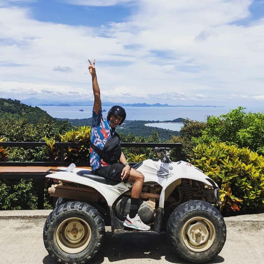 Ko Samui: X Quad Beginner Waterfall ATV Tour (1 Driver) - Getting comfortable on the Yamaha 350 to 450cc ATV