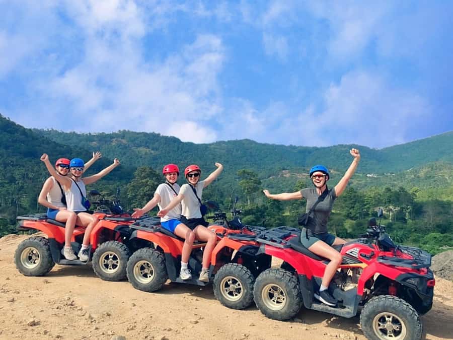 Koh Samui: 2-Hour Unique ATV Quad Bike Off-Road Adventure - The first jungle tracks: easy enough to build confidence