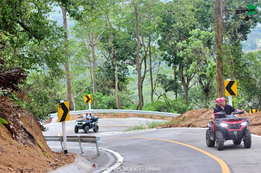 Koh Samui: ATV And Zipline Experience with Transfer - The ride from your hotel to Lipa Noi