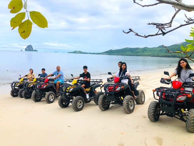 Koh Yao Yai: Off-Road & Beach ATV Quad Bike Tour - Getting to Laem Haad Beach by quad bike