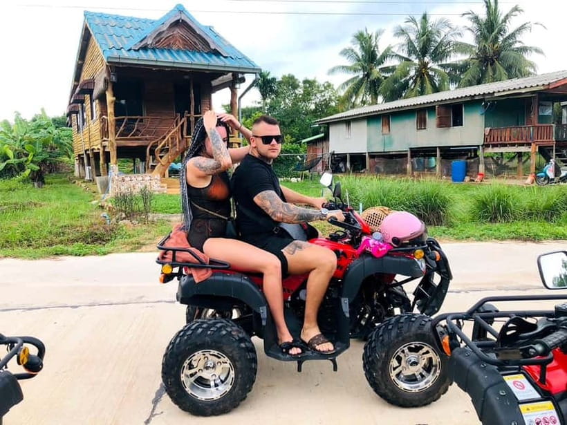 Koh Yao Yai: Off-Road & Beach ATV Quad Bike Tour - How the ATV ride works for beginners