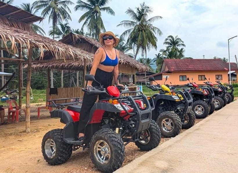 Koh Yao Yai: Off-Road & Beach ATV Quad Bike Tour - What the one-hour route feels like