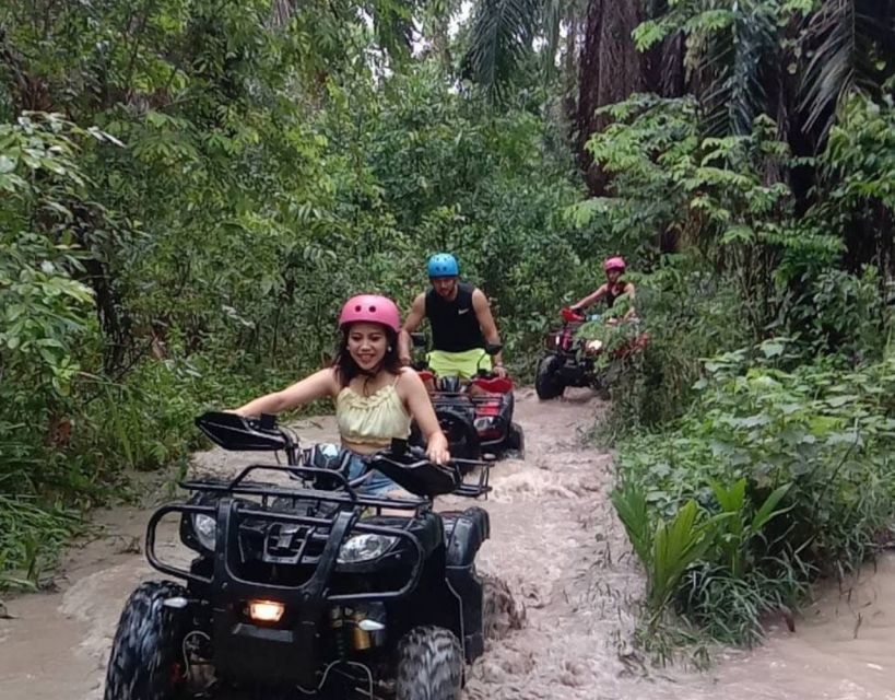 Krabi: ATV Adventure - Riding through durian, palm, and rubber plantations