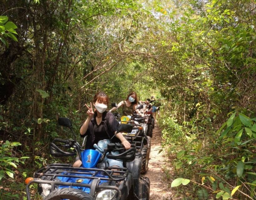 Krabi: ATV Adventure - Learning the ATV before the track begins
