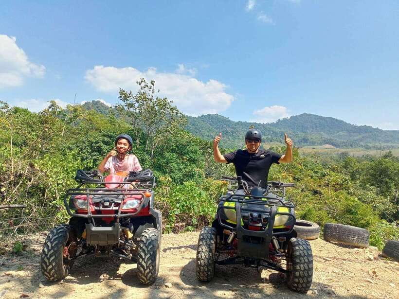 Krabi ATV Extreme Experience with Transfer and Adventure - Solo ATV or shared ride