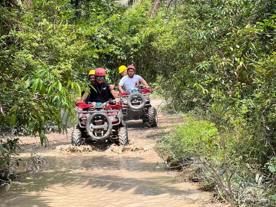 Krabi Elephant bathing and Atv adventure (30min/30min) - Group Size and the Private Feel