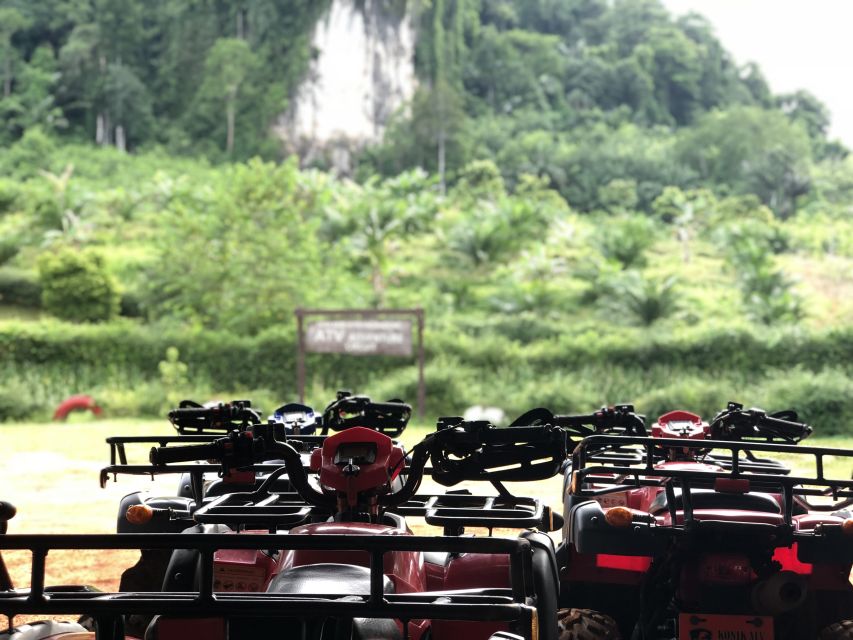 Krabi: Half-Day Blue Lagoon Kayaking at Klong Srakaew & ATV - From Krabi hotel pickup to the forest