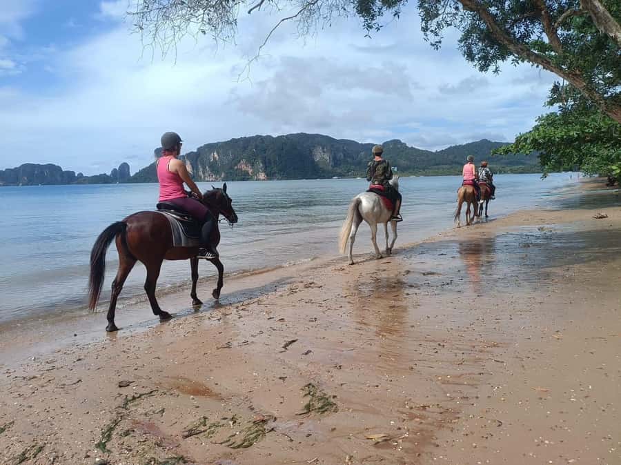 Krabi Horse Riding on the Beach and atv Extreme - The ATV section near Ao Nang