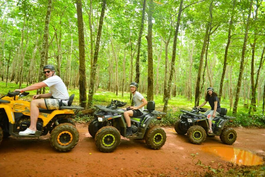 Krabi: Nature View Point Off-Road ATV Adventure - Viewpoints toward Tub Kaek Beach