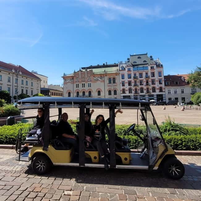 Krakow: City Sightseeing Tour by Electric Buggy Golf Cart - Krakow by Electric Cart: A Useful First Look