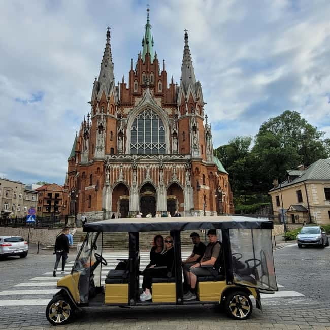 Krakow: City Sightseeing Tour by Electric Buggy Golf Cart - Cold Weather, Rain, and Comfort