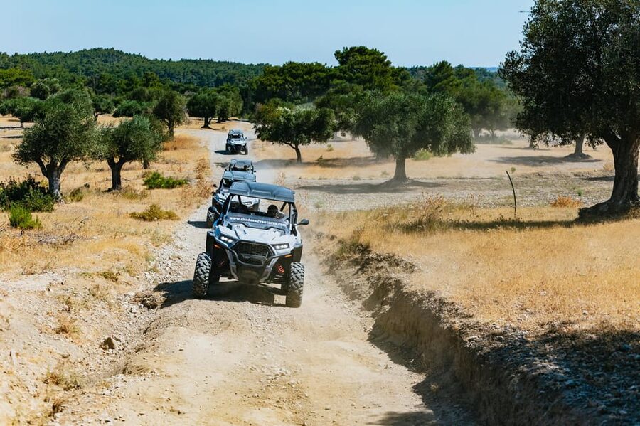 Kremasti: Rhodes 4x4 Buggy Off-Road Tour - Rocky tracks, forest roads, and high viewpoints