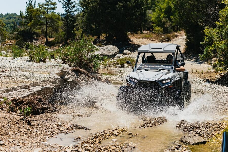 Kremasti: Rhodes 4x4 Buggy Off-Road Tour - How difficult is the driving?