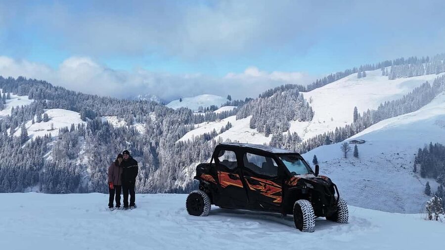 Kufstein: Buggy Alpine Tour with Guide, Drinks & Drone Videos - A mountain ride with a personal touch