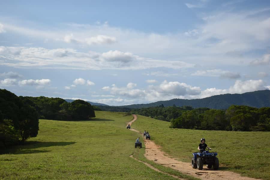 Kuranda: Quad Ride Bike and petting farm - Arriving at 9:50 and getting ready