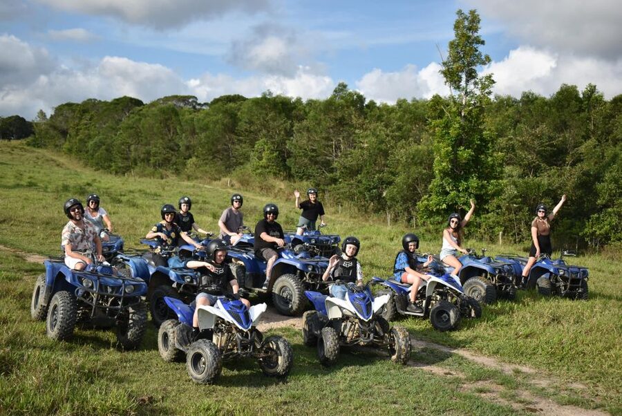 Kuranda: Quad Ride Bike and petting farm - The people behind the visit