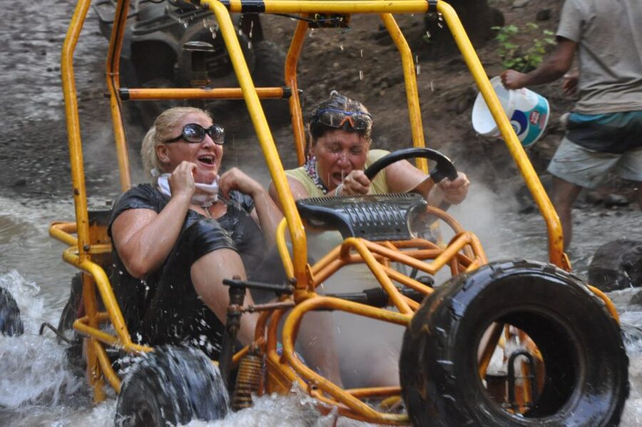 Kusadasi: Buggy Safari with pick up service - The ride itself: easy controls, dusty roads