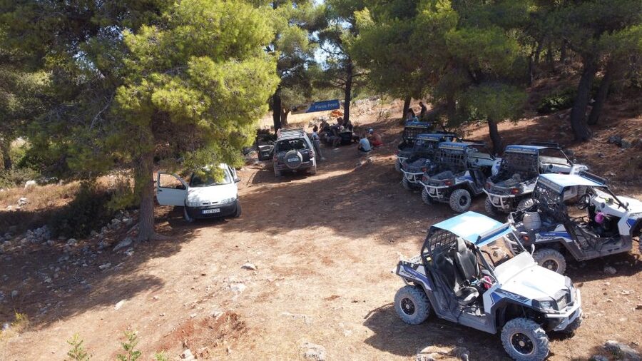 Laganas: Off-Road Buggy Adventure in Zakynthos with Lunch - Mizithres is the big viewpoint stop