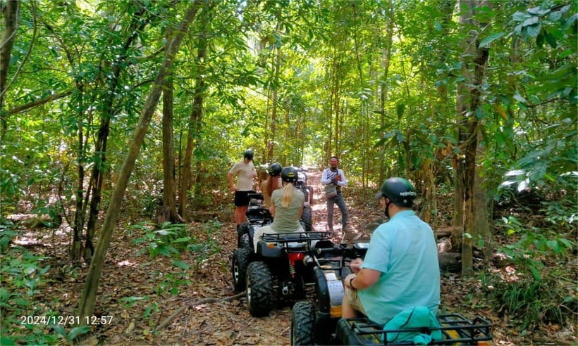 Langkawi:ATV Ride at Matchinchang Mountain Foothill - Forest tracks and Mat Chinchang’s rough side